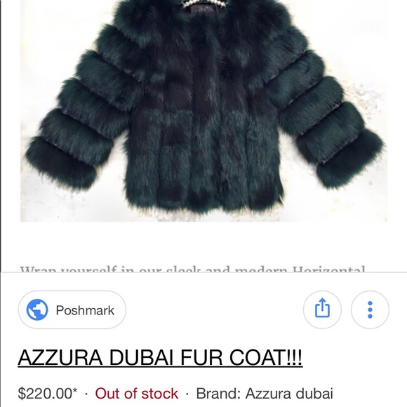 AZZURA FUR COAT GREY BEAUTIFUL - Picture 6 of 7